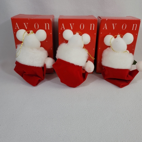 (3) Avon Peek-A-Boo Mouse Ornament - Picture 7 of 14
